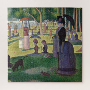 Sonntagnachmittag Seurat Neo Impressionist Malerei Puzzle
