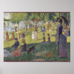 Sonntagnachmittagsinsel La Grande Jatte Seurat Poster