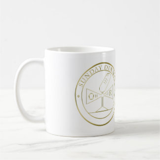 Sonntags-Abendessen-Kaffee-Tasse Kaffeetasse