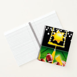 SONNTAGS NACHT FUSSBALL NOTIZBUCH