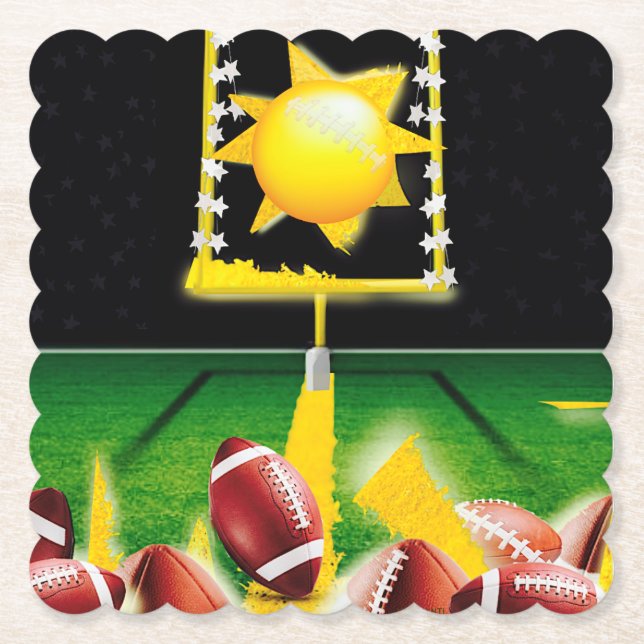 SONNTAGS NACHT FUSSBALL! UNTERSETZER (Vorderseite)