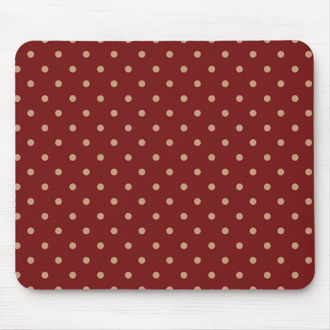 Sonntags-Rot Mousepad (Vorne)