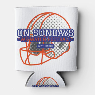 Sonntags sehen wir Fußball mit Daddy Dosenkühler