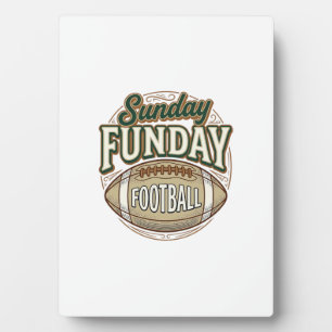 Sonntags-Spaß-Fußball-Vintage-Shirt-Design_1 Fotoplatte