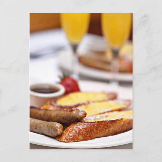 Sonntagsbrunch Postkarte (Vorderseite)