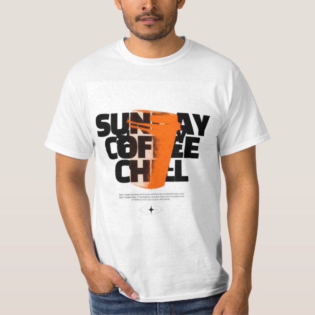 Sonntagskaffee T - Shirt (Vorderseite)