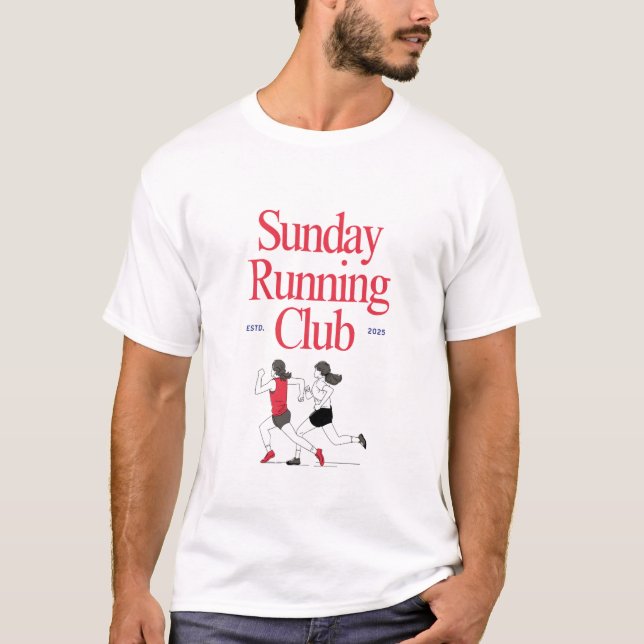 Sonntagslaufclub T-Shirt (Vorderseite)