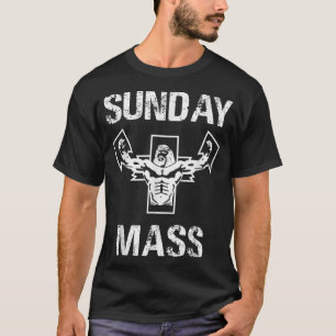 Sonntagsmesse Jesus Gym Shirt3521 T-Shirt