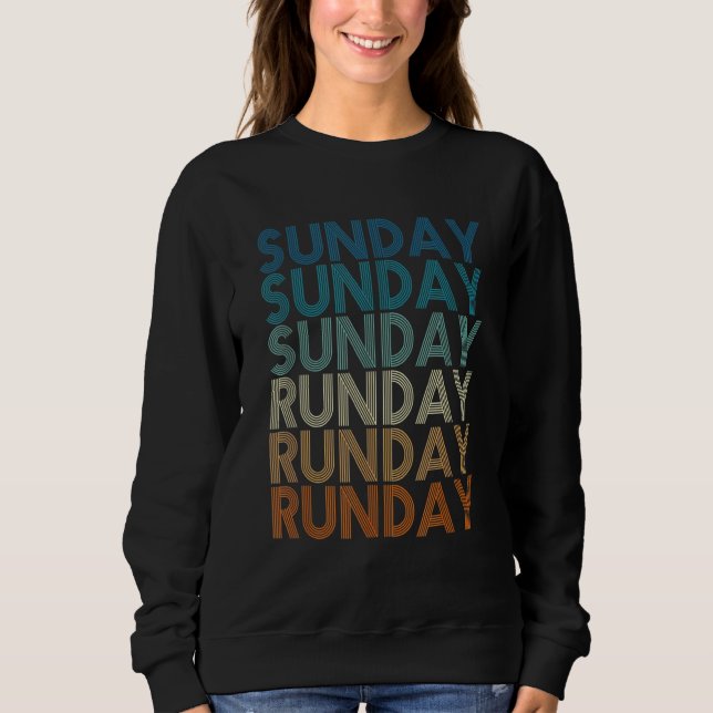 Sonntagsrundflug Sweatshirt (Vorderseite)