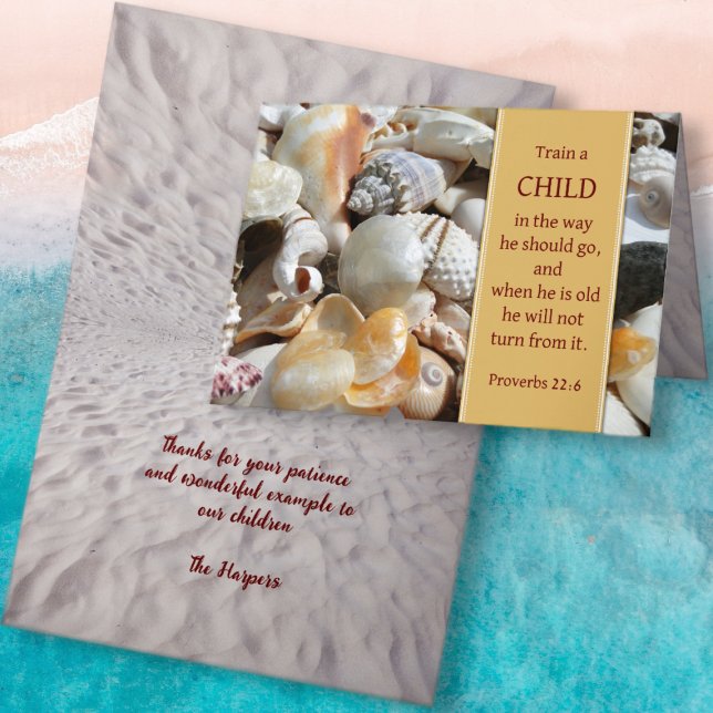 Sonntagsschullehrer Vielen Dank Dankeskarte (Von Creator hochgeladen)