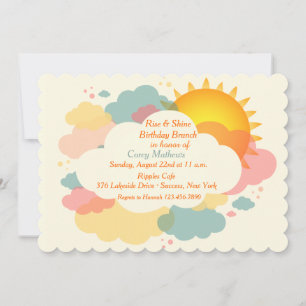 Sonntagvormittags Einladung