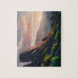 Sonnuntergangs-Puzzle Puzzle