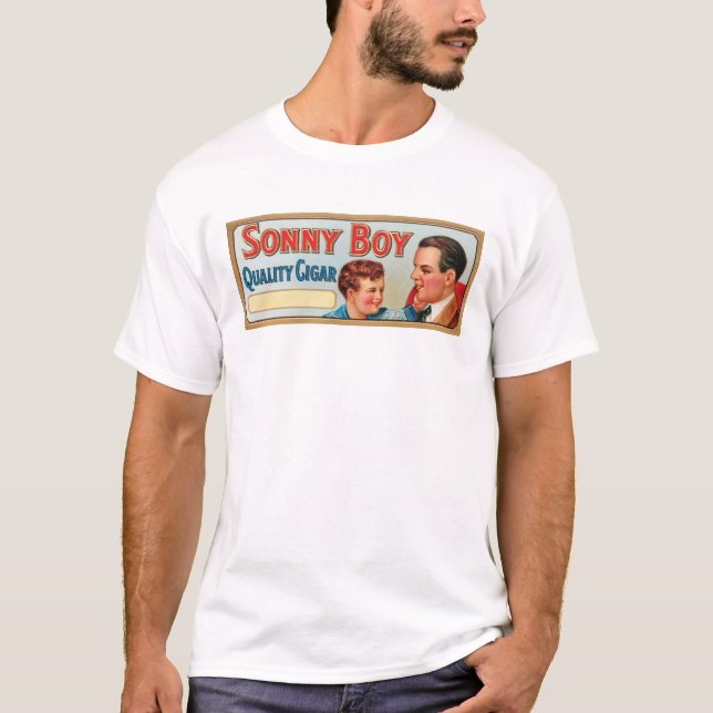 Sonny Boy Quality Cigars - individuell anpassbar T-Shirt (Vorderseite)