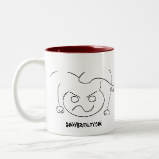 Sonny-Brutalitäts-Tasse!!! Zweifarbige Tasse