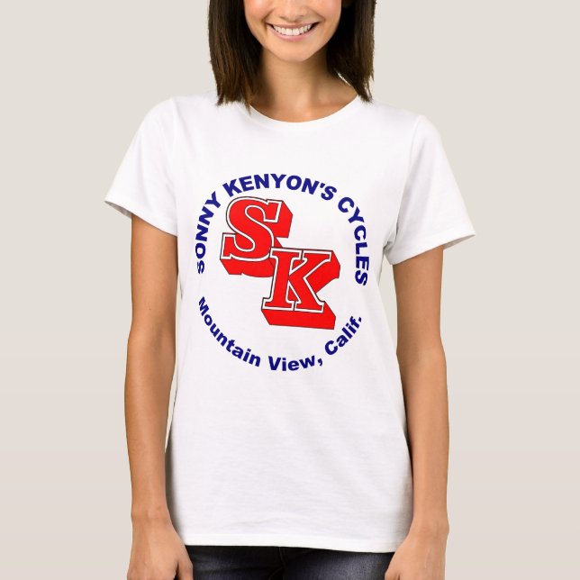 Sonny Kenyon fährt Logo rad T-Shirt (Vorderseite)