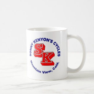 Sonny Kenyon fährt Logo rad Tasse