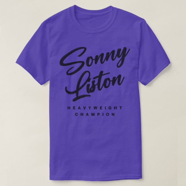 Sonny Liston T-Shirt (Design vorne)