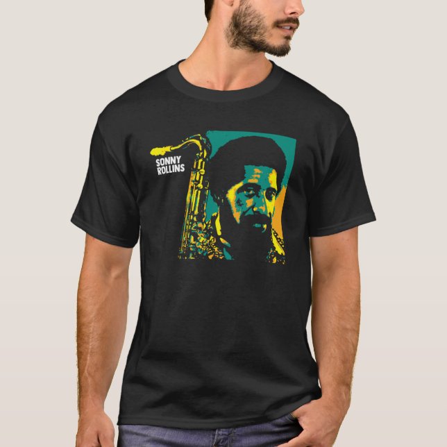 Sonny rollins. Walter Theodore Rollins v.2 T-Shirt (Vorderseite)