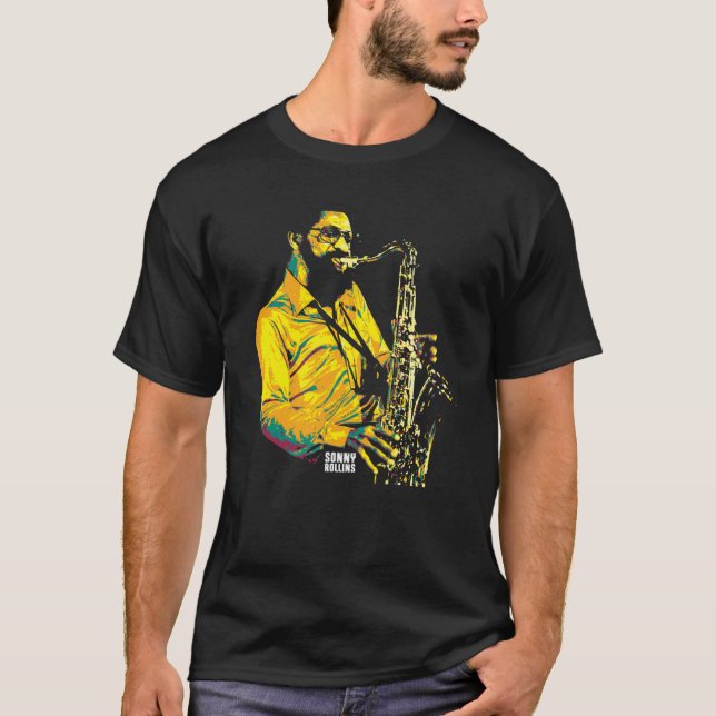 Sonny rollins. Walter Theodore Rollins v.7 T-Shirt (Vorderseite)
