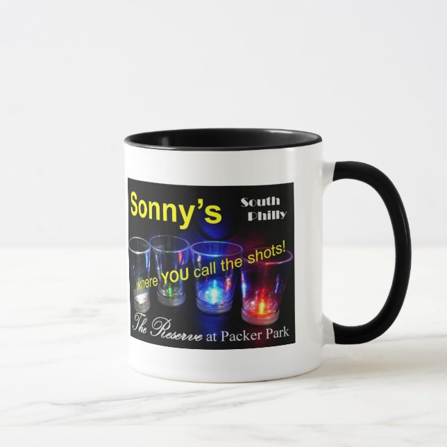 Sonnys SüdPhilly zwei Ton-Kaffee-Tasse Tasse (Rechts)
