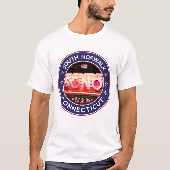 Sono, South Norwalk, Connecticut T-Shirt (Vorderseite)