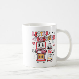 Sonograf Valentinstag Ultrasound Technologe Kaffeetasse
