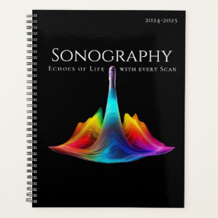 Sonografie-Farbige Ultraschallwellen Planer
