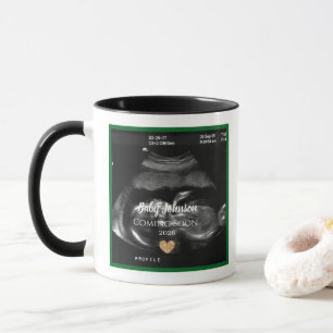 Sonogram Baby kommt bald Ankündigung für Tante Tasse