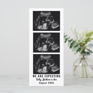Sonogram-Fotostreifen Schwangerschafts-Ankündigung