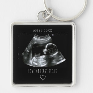 Sonogram Picture Foto Geschenk Baby Ultrasound Bla Schlüsselanhänger