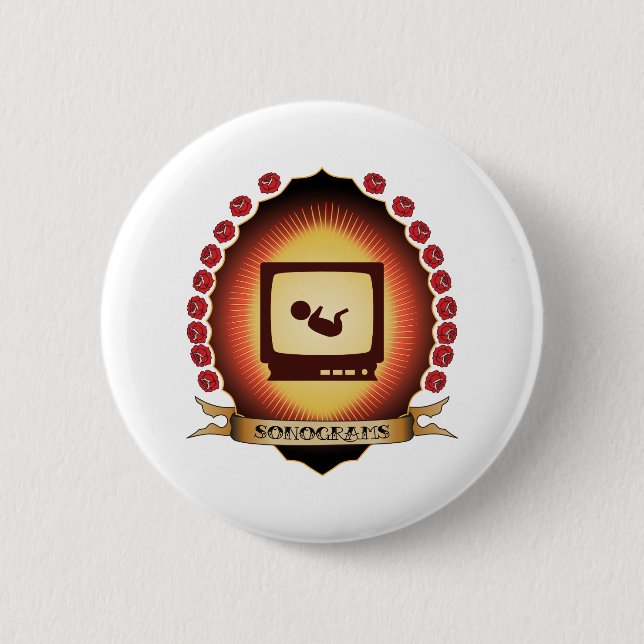 Sonograms Mandorla Button (Vorderseite)