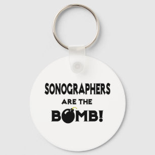 Sonographen sind die Bombe! Schlüsselanhänger