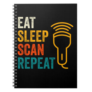 Sonographenscan Notizblock