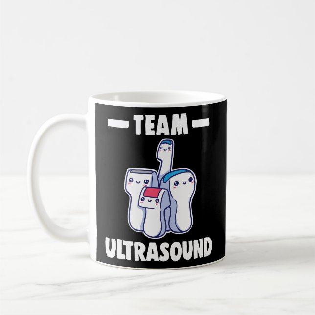 Sonographenteam Ultrasound für Sonographin Radiolo Kaffeetasse (Links)