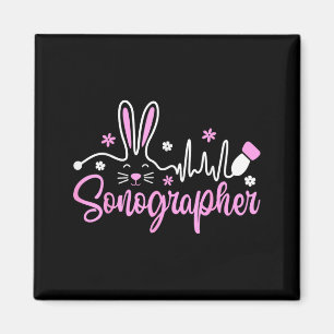 Sonographer Bunny Oster Sonographie Ultraschall Magnet