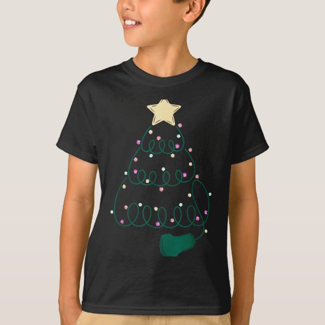 Sonographer Christmas Tree Ultrasound Mfm Sonograp T-Shirt (Vorderseite)