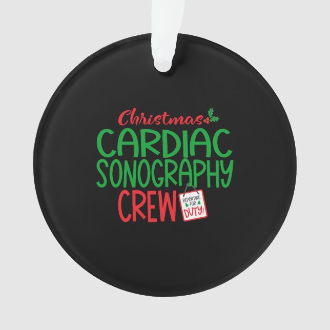 Sonographer Ornament (Vorderseite)