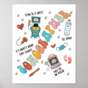 Sonographer School Nurse S Poster