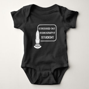 Sonographer Ultraschall-Techniker-Geschenk-Idee Baby Strampler