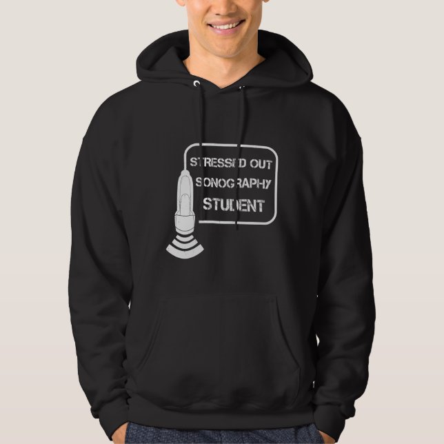 Sonographer Ultraschall-Techniker-Geschenk-Idee Hoodie (Vorderseite)