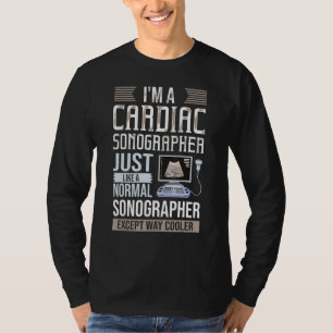Sonographie des Ultrasound Tech-Geschenkes T-Shirt