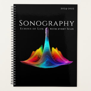 Sonographie-farbige Ultraschallwellen Planer