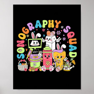 Sonographie-Team Ostern Ultraschall-Tech Ostern So Poster
