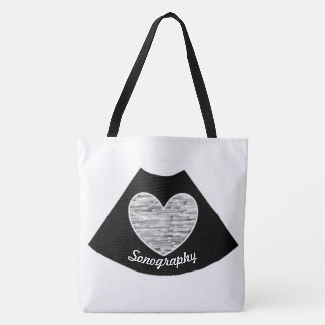 Sonographie Tote Bag (Vorderseite)