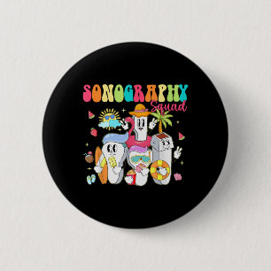 Sonographie-Truppe Sommer-Vibe Float Ultraschall-T Button