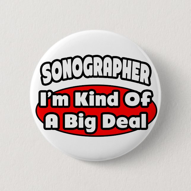 Sonographin... Big Deal Button (Vorderseite)