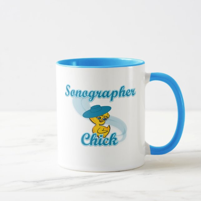 Sonographin Chick #3 Tasse (Rechts)