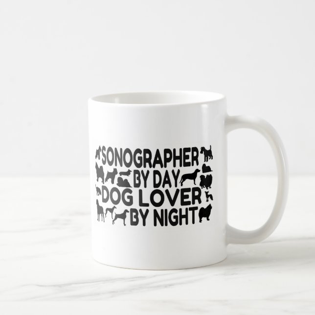 Sonographin Dog Lover Tasse (Rechts)