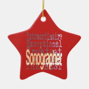 Sonographin Extraordinaire Keramik Ornament