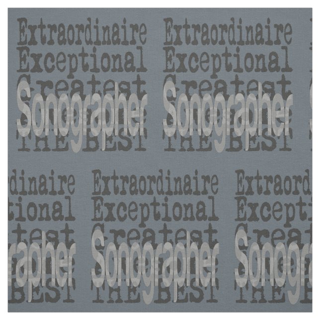 Sonographin Extraordinaire Stoff (Muster)